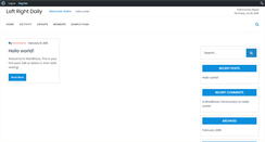 Desktop Screenshot of leftrightdaily.com